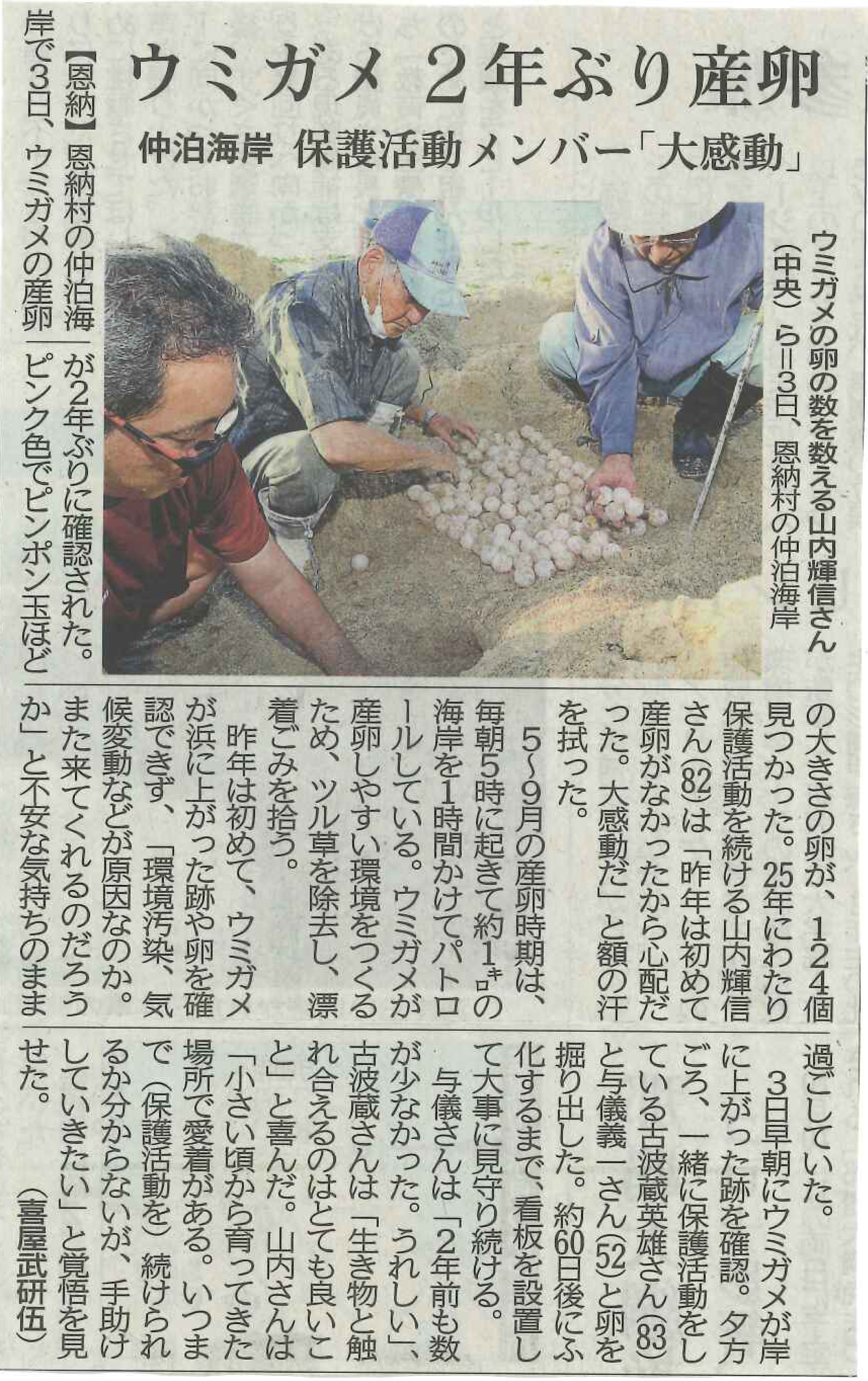 お知らせ ウミガメの産卵が確認されました 掲載情報 公式 恩納村観光協会webサイト